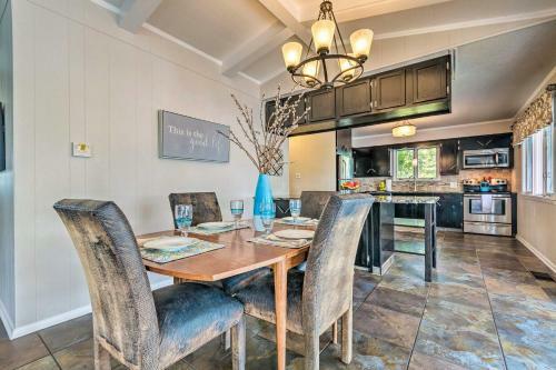 Lakefront Hot Springs Home With Hot Tub And Dock!