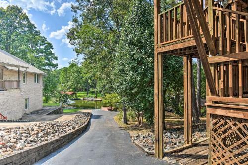 Hot Springs Home On Lake With Private Boat Dock!