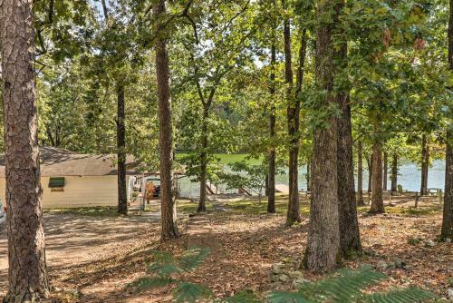 Waterfront Hot Springs Home With 2 Boat Slips!