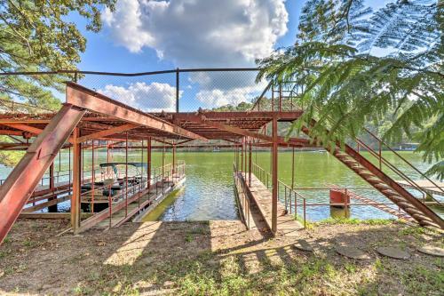 Waterfront Hot Springs Home With 2 Boat Slips!
