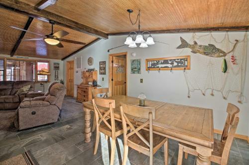 Waterfront Lake Hamilton House With Boat Dock!