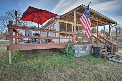 Waterfront Lake Hamilton House With Boat Dock!