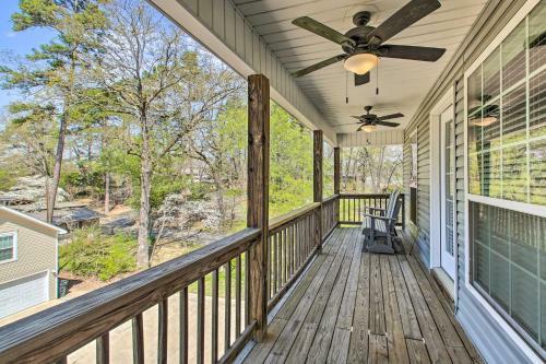 Hot Springs Home With Dock Access And Lake View!