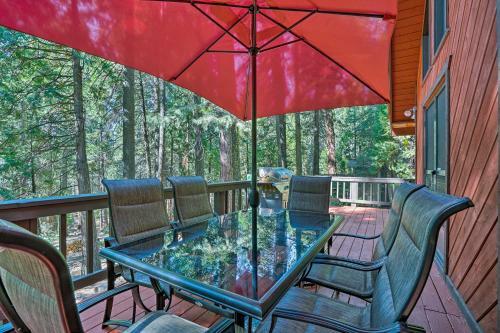 Cabin With Wraparound Deck In Big Trees Village!