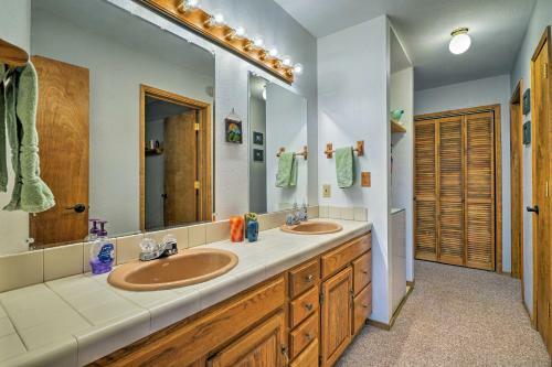 Cabin With Wraparound Deck In Big Trees Village!