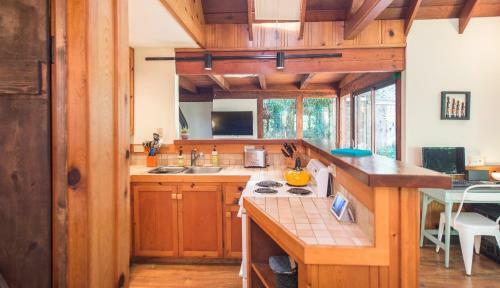 Tree Fort! Redwoods! Hot Tub!! Fire Table!! Google Smart Home!! Fast Wifi!! Dog Friendly!
