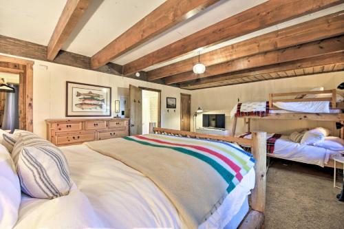 Chic Lake Arrowhead Cabin With Deck 2 Mi To Village