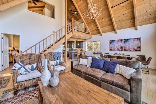 Luxury A-frame Living With Loft An Outdoor Escape!