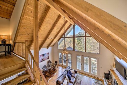 Luxury A-frame Living With Loft An Outdoor Escape!
