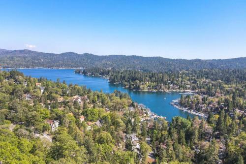 Lake Arrowhead Cabin Luxury Deck And Lake View