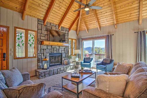 Lake Arrowhead Cabin Luxury Deck And Lake View