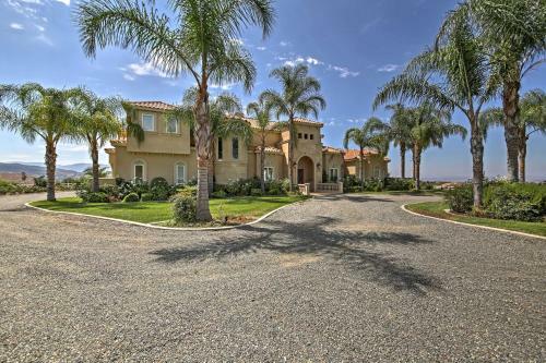 Luxe Wine Country Estate With Orchard-facing Balcony