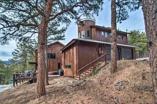 Chic Boulder Mountain Home With Hot Tub And Views