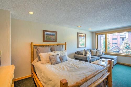Apartamento Breck Ski-in And Out Studio Steps To Quicksilver Lift!