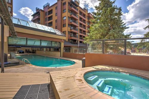 Apartamento Breck Ski-in And Out Studio Steps To Quicksilver Lift!