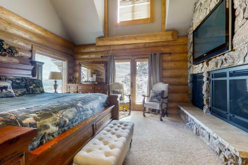 Ultimate Escape In The Rockies Log Home #3150