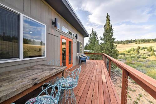 Exceptional Fairplay Getaway With Deck And Valley View!