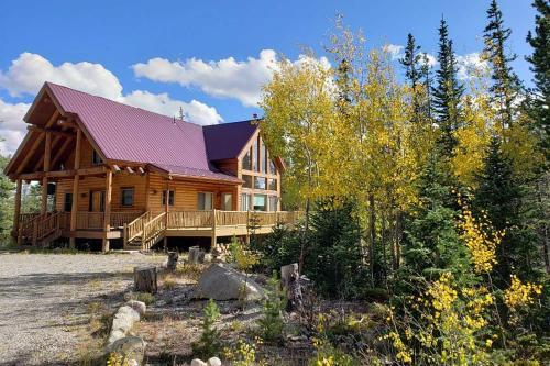 Fairplay Log Cabin With Deck And Incredible Mtn Views!