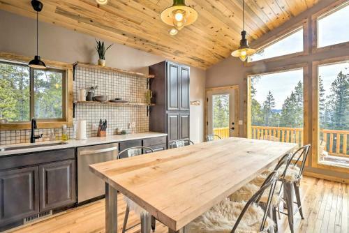 Mountainside Fairplay Cabin With Game Room And Sauna!