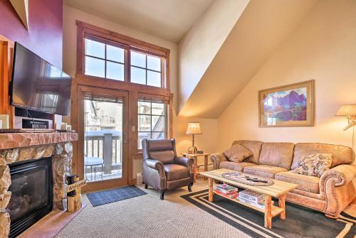 Apartamento Keystone Village Slopeside Studio With Hot Tub Access