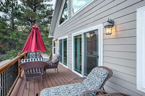 Gorgeous Twin Lakes Home With Deck Overlooking Mtns!
