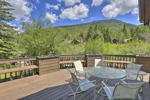 Apartamento Vail Condo With Mtn View Deck - Steps To Ski Shuttle