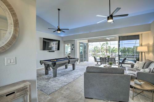 Elegant Waterfront Oasis With Pool And Boat Dock!