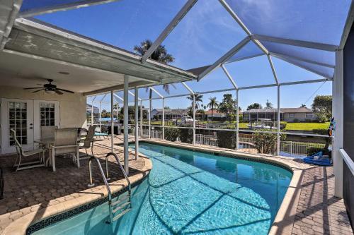 Astounding Waterfront Cape Coral Escape With Pool!