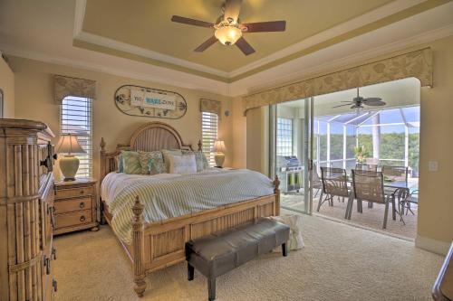 Waterfront Cape Coral Home With Private Dock And Lanai