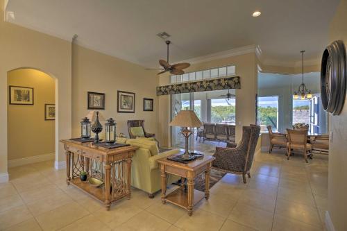 Waterfront Cape Coral Home With Private Dock And Lanai