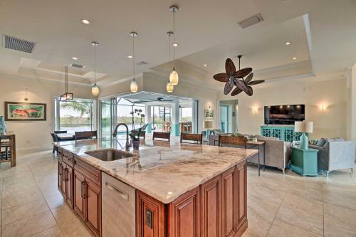 Luxury Waterfront Cape Coral Home With Pool!