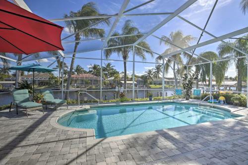 Coral Sunrise Waterfront Retreat With Pool And Patio!