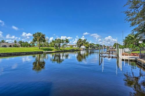 Canalfront Cape Coral Retreat With Pool And Dock!