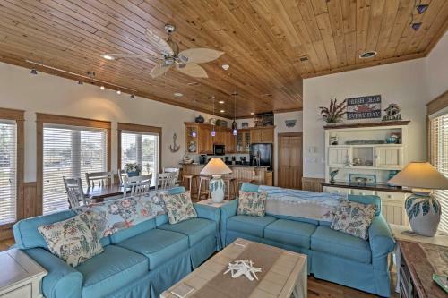 Riverfront Carrabelle Home With Patio And Private Dock
