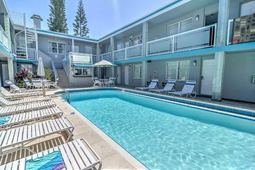 Apartamento Studio With Pool Access, 1 Block To Clearwater Beach!