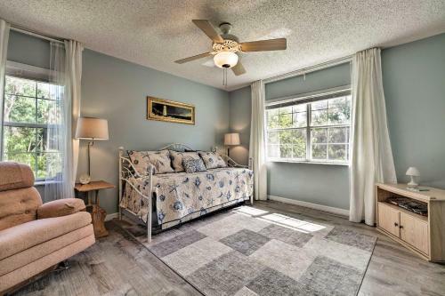 Crystal River Home With Dock, 1 Mile To Boat Launch