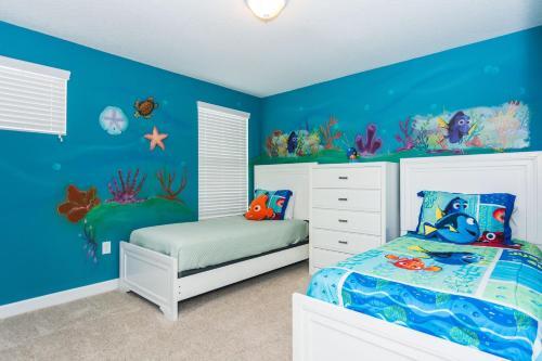 Modern Vacation Single Home With Themed Bedrooms Cg1593