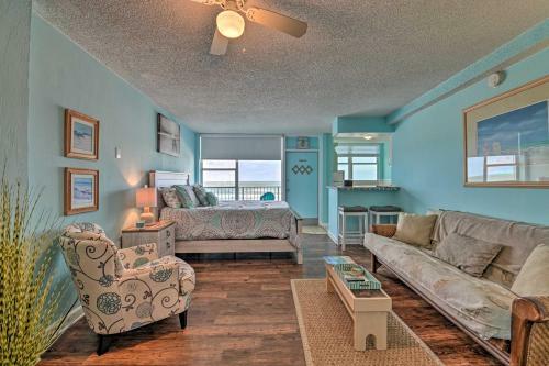 Apartamento Updated Daytona Beach Oceanfront Studio With Pool!