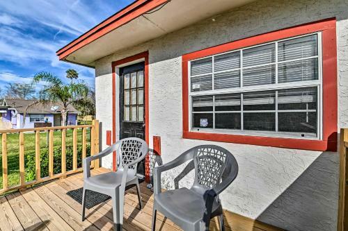 Coastal Retreat With Yard About 3mi To Daytona Beach