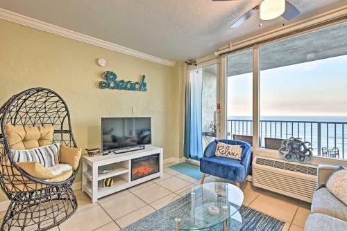 Apartamento Top-floor Beach Condo With 2 Oceanfront Balconies!