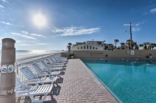 Apartamento Oceanfront Daytona Beach Club Studio With Pool Access