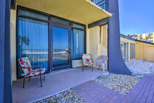 Apartamento Oceanfront Resort Condo Steps To Daytona Beach!