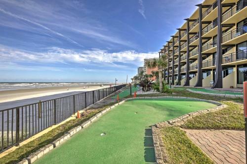 Apartamento Oceanfront Resort Condo Steps To Daytona Beach!