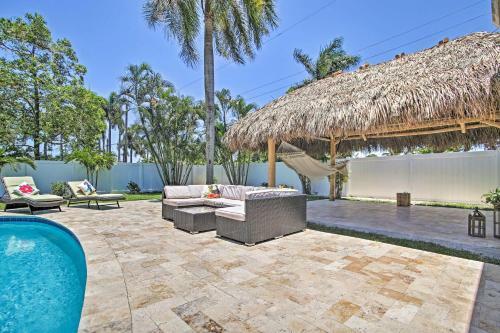 Quiet Tropical Oasis With Pool - 1 Mile To Beach!
