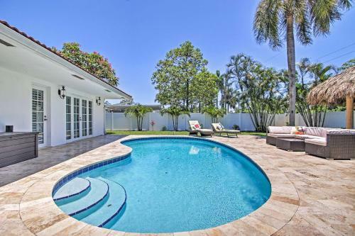 Quiet Tropical Oasis With Pool - 1 Mile To Beach!