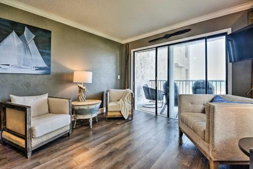 Apartamento Oceanfront Daytona Beach Condo With View And Pool