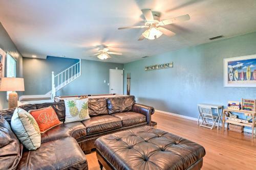 Modern Seaview House - 200 Yards To Daytona Beach!