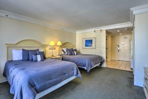 Apartamento 10th-floor Studio On Beach, Walk To Dining!