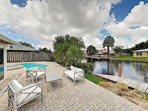 New Listing! Canal-front With Private Pool & Hot Tub Home