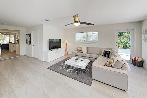 New Listing! Modern Art Haven With Pool - Near Beach Home